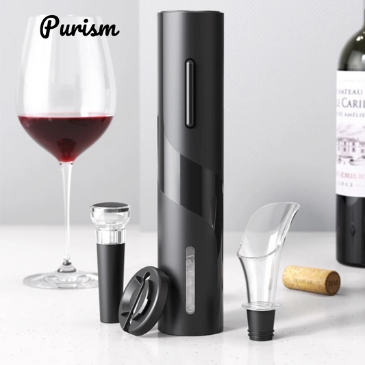 Purism Automatic Electric Wine Openers for Beer USB & Battery Beer Bottle Openers Corkscrew Wine Beer Cap Opener Kitchen Accessories