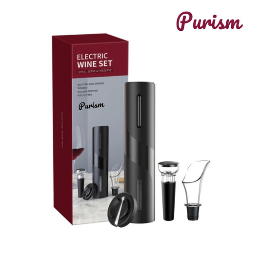 Purism Automatic Electric Wine Openers for Beer USB & Battery Beer Bottle Openers Corkscrew Wine Beer Cap Opener Kitchen Accessories