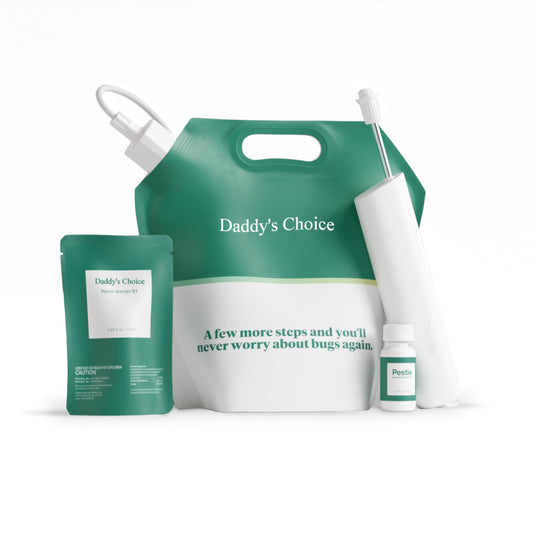 Daddy‘s Choice Home Barrier Pest Control Kit, Expert Pest Control for Your Home, Fast-Acting, Long-Lasting Insect Killer, Professional Spray Protects Against Common Pests