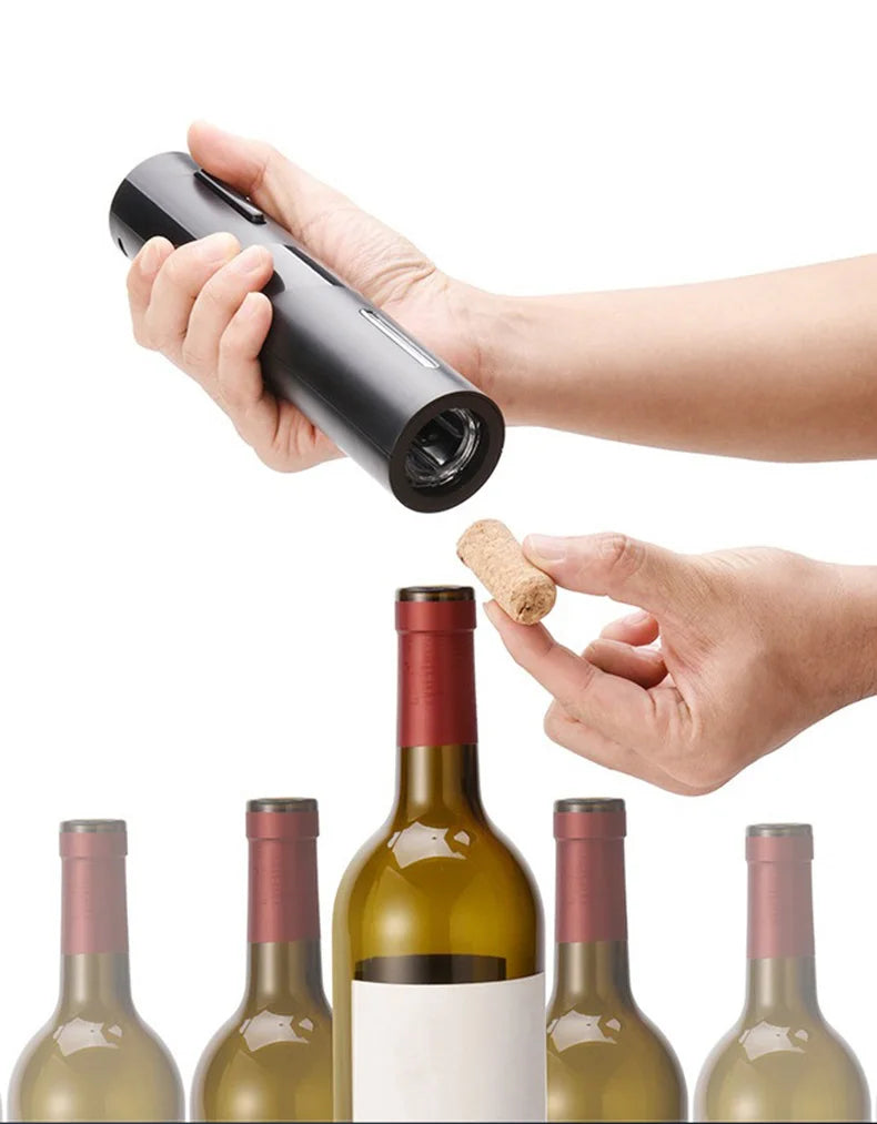 Purism Automatic Electric Wine Openers for Beer USB & Battery Beer Bottle Openers Corkscrew Wine Beer Cap Opener Kitchen Accessories