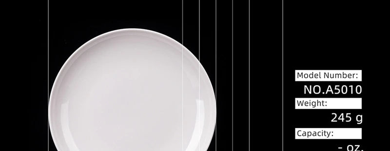 Purism 8-14 Inch Round White Melamine Dinner Plate Hotel Western Steak Trays Dessert Bone TablewareDishes Plastic Imitation Porcelain