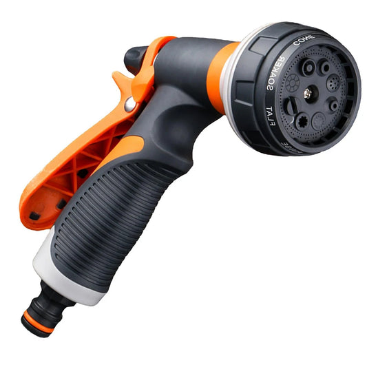 Purism Watering Gun Garden 8 Modes High Pressure Sprayer Adjustable Irrigation Watering Nozzle for Plant Lawn Yard Watering Sprinkler