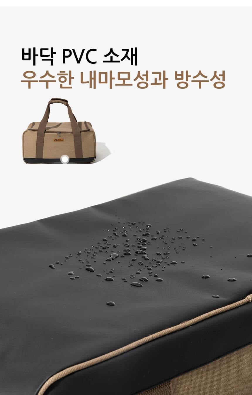 MOBI GARDEN Camping Equipment Storage Bag Outdoor Tool Pack Miscellaneous Storage Bag Large Capacity Handheld Storage Box Portable and Foldable