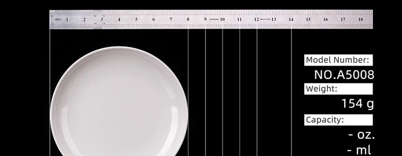 Purism 8-14 Inch Round White Melamine Dinner Plate Hotel Western Steak Trays Dessert Bone TablewareDishes Plastic Imitation Porcelain