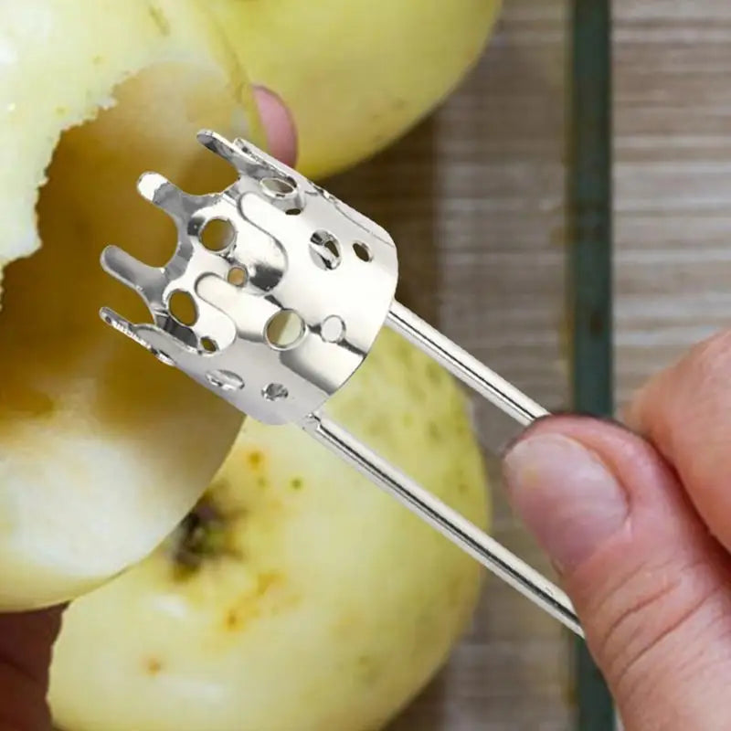 Daddy's Choice Fruit Corer Pitter Stainless Steel Popper Cutter Pepper Deseeder Multi-Functional Vegetables Fruit Corer Kitchen Gadget Quick