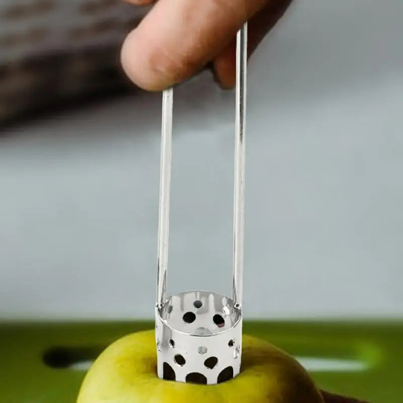 Daddy's Choice Fruit Corer Pitter Stainless Steel Popper Cutter Pepper Deseeder Multi-Functional Vegetables Fruit Corer Kitchen Gadget Quick