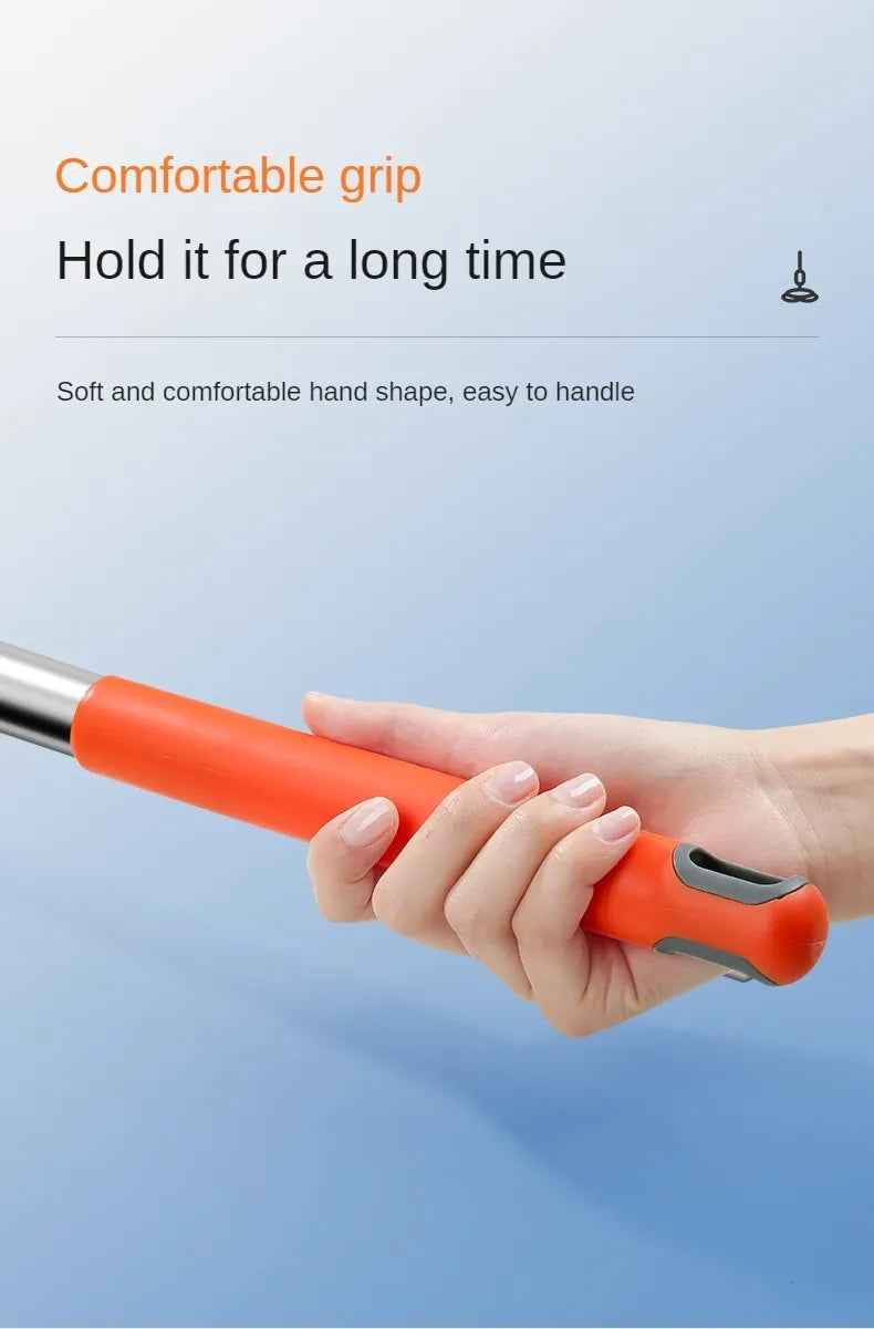 Purism Car Washer Mop Foam Wash Brush Double Brush Head Roof Window Cleaning Maintenance Three-Section Telescopic Mop Car Accessories