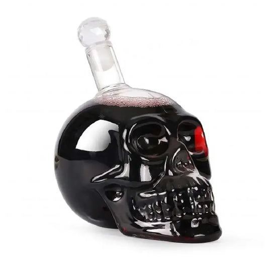 Daddy's Choice 350/550/1000ML High-end Creative Skull Glass Whisky Vodka Wine Crystal Bottle Spirits Cups Transparent Drinking Cups Bar Home