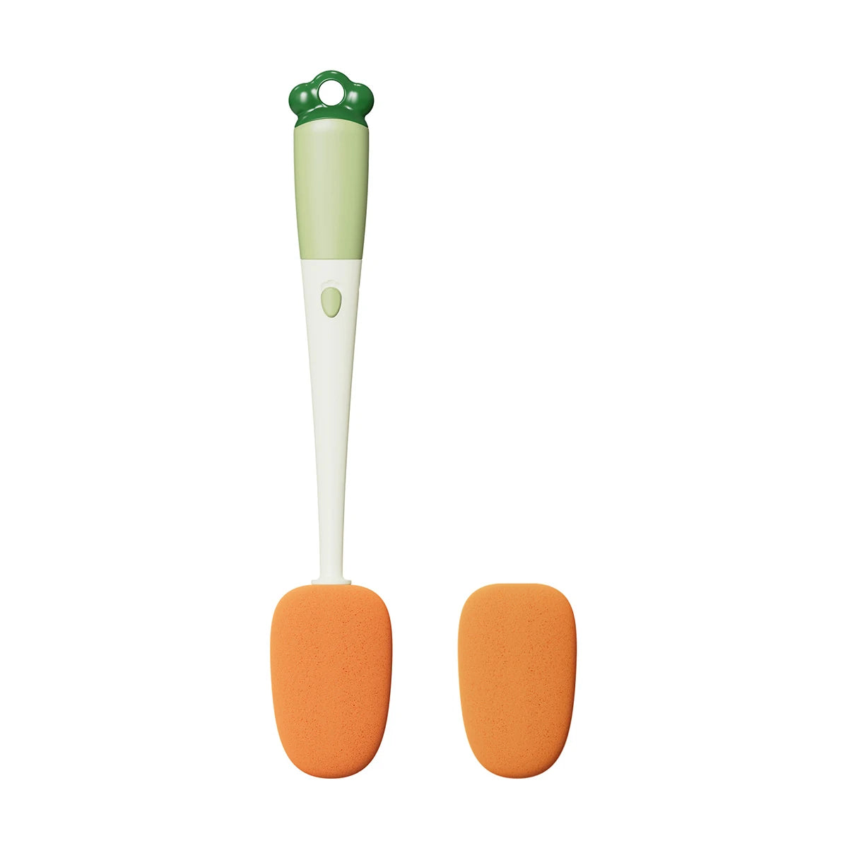 Purism 3 in 1 Multifunctional Household Cleaning Brush Carrot Long Handle Cup Scrubber Useful Things For Kitchen Accessories