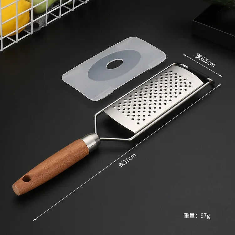 Daddy's Choice Stainless Steel Handheld Grater Multi-Purpose Kitchen Food Chopper Forslicer Potato Grater for Cucumber Radish Fruit Vegetable