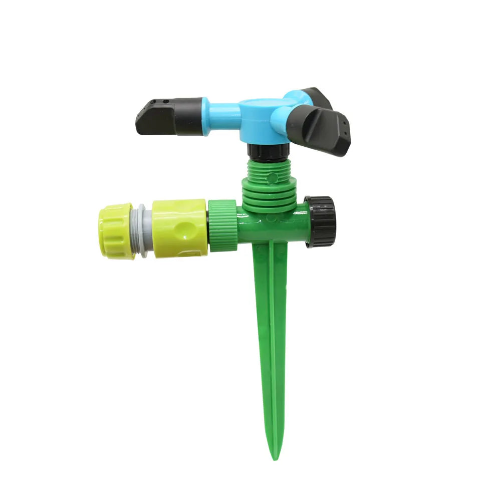 Purism 360 Degree Rotating Sprinklers Nozzles With 1/2'' Thread Plastic Spike Garden Lawn Farm Irrigation Watering Sprinklers