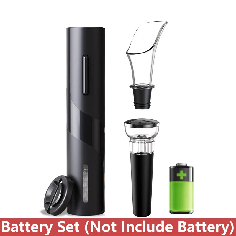 Purism Automatic Electric Wine Openers for Beer USB & Battery Beer Bottle Openers Corkscrew Wine Beer Cap Opener Kitchen Accessories