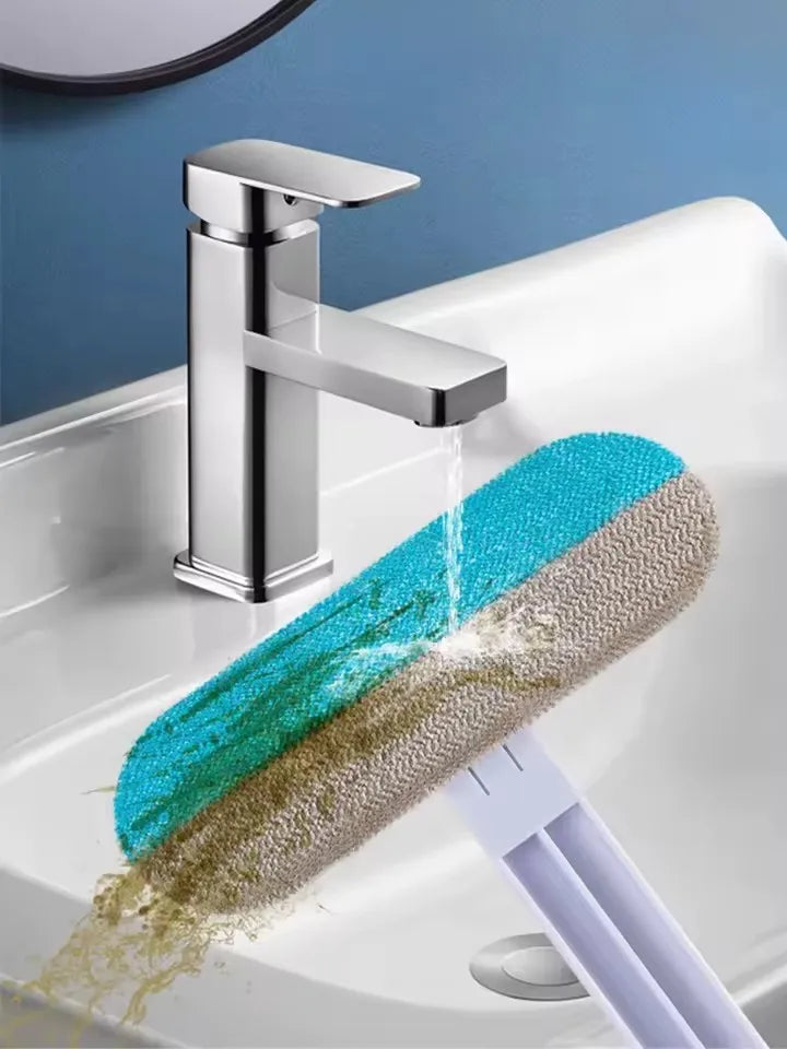 Purism Multifunctional Pet Hair Removal Brush Long Handle Window Cleaning Brush Cat Sticky Hair Removal and Suction Cleaning Carpet Bed