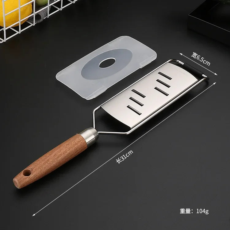 Daddy's Choice Stainless Steel Handheld Grater Multi-Purpose Kitchen Food Chopper Forslicer Potato Grater for Cucumber Radish Fruit Vegetable
