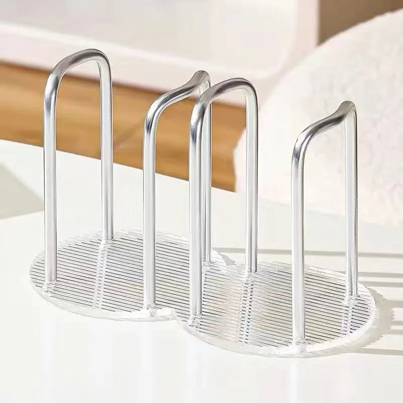 Daddy's Choice Luxury Disposable Cup Storage Holder Water Tea Cups Dispenser Rack Shelf with Longer Stick Mug Display Stand Home Organizer