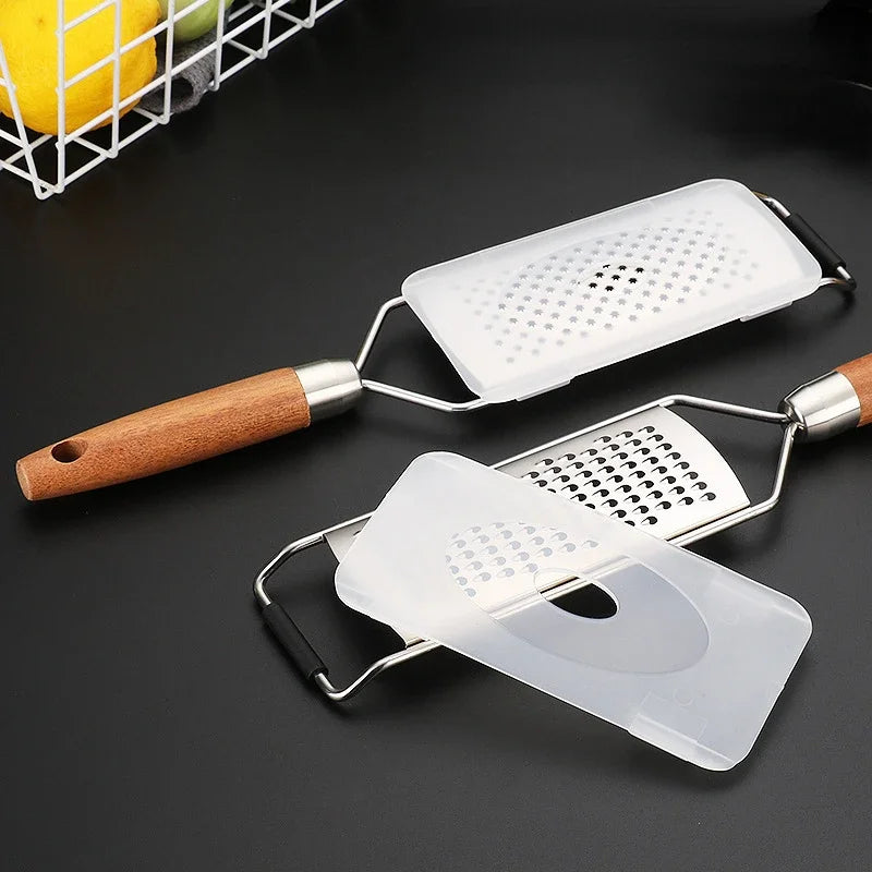Daddy's Choice Stainless Steel Handheld Grater Multi-Purpose Kitchen Food Chopper Forslicer Potato Grater for Cucumber Radish Fruit Vegetable
