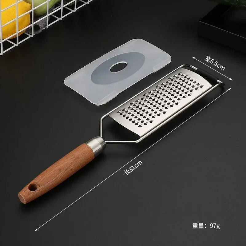 Daddy's Choice Stainless Steel Handheld Grater Multi-Purpose Kitchen Food Chopper Forslicer Potato Grater for Cucumber Radish Fruit Vegetable