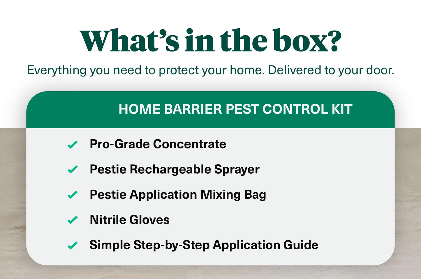 Daddy‘s Choice Home Barrier Pest Control Kit, Expert Pest Control for Your Home, Fast-Acting, Long-Lasting Insect Killer, Professional Spray Protects Against Common Pests