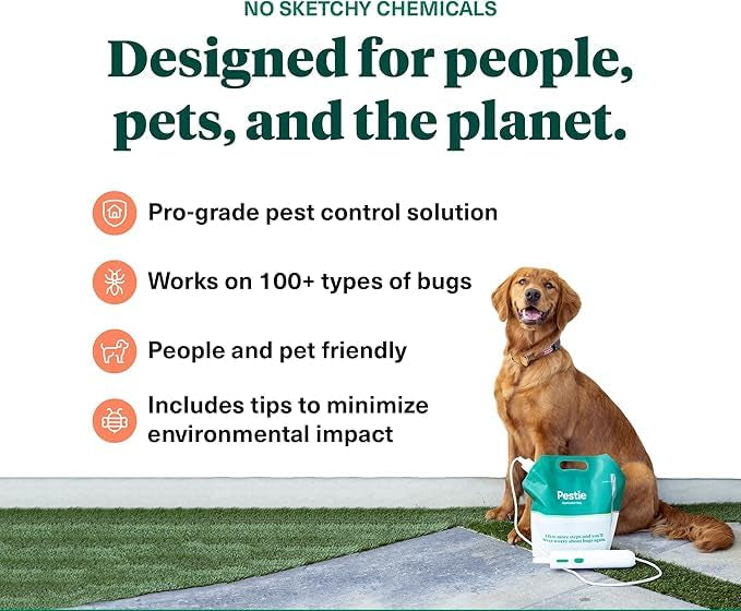Daddy‘s Choice Home Barrier Pest Control Kit, Expert Pest Control for Your Home, Fast-Acting, Long-Lasting Insect Killer, Professional Spray Protects Against Common Pests